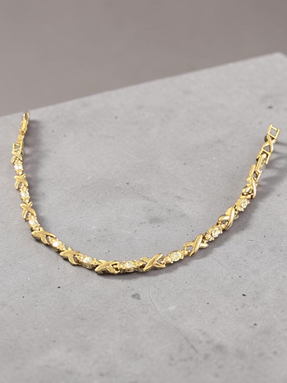 Vintage X and O’s Bracelet